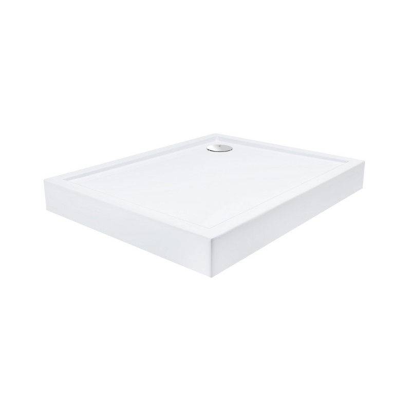 Набор Qtap душевая кабина Capricorn CRM1018RC6 Clear 2020x1000x800 мм + поддон Tern 301812C 100x80x12 см с сифоном
