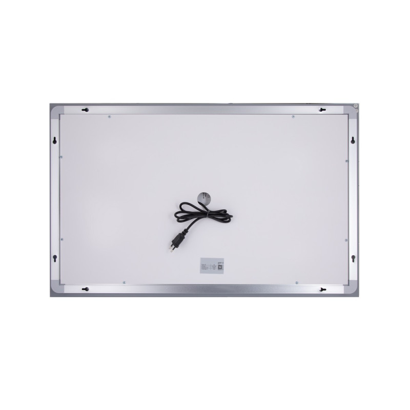 Дзеркало Qtap Cardinal (CA1) 800х500 з LED-підсвічуванням Touch, з антизапотіванням, з димером, рег. темп. кольору (3000-6500K) Reverse QT0478C5080