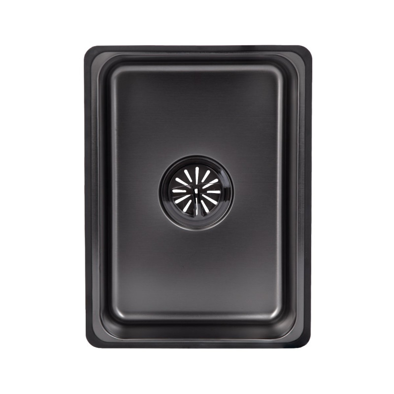 Lidz Handmade H7545B Мойка для кухни интегрированная Decor Black PVD Honeycomb 3,0/1,0 мм LDH7545BDECPVD48373