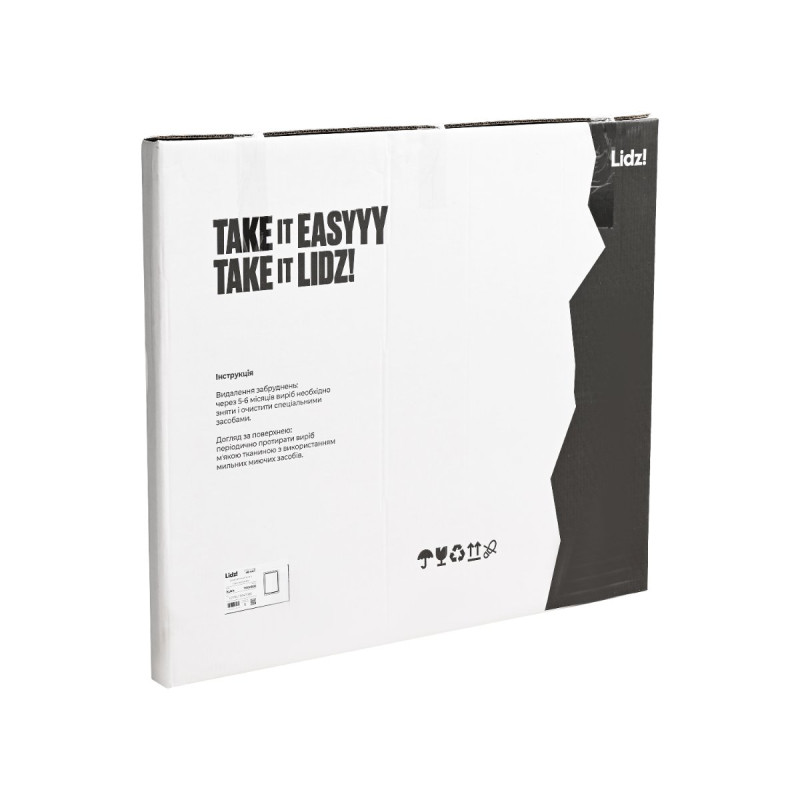 Дзеркало Lidz Kubis 700х800 з LED-підсвічуванням Touch, з антизапотіванням, з димером, рег. яскравості LD78LF9047080