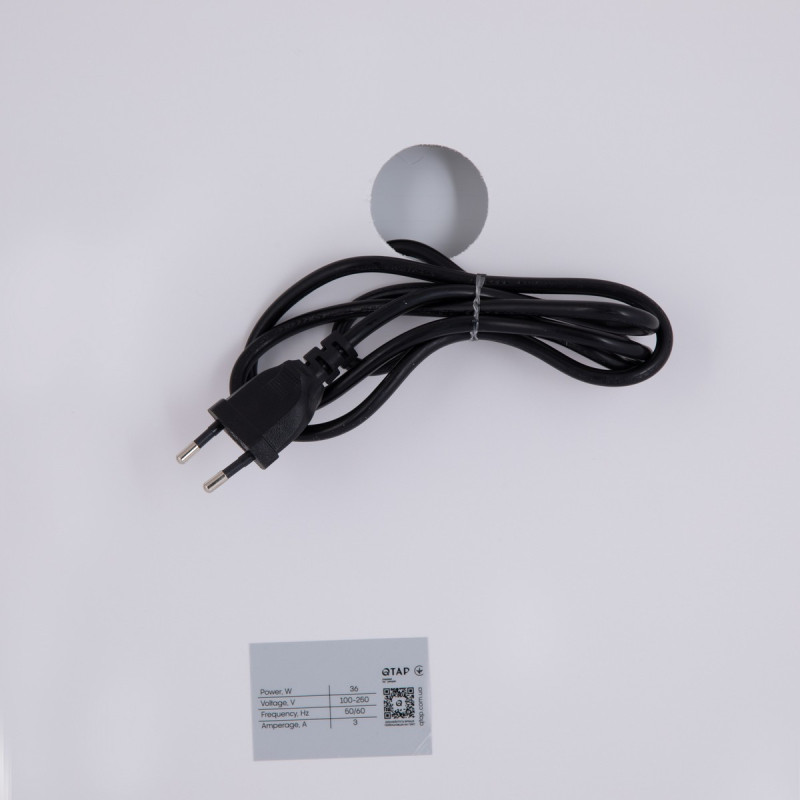 Дзеркало Qtap Cardinal (CA1) 700х500 з LED-підсвічуванням Touch, з антизапотіванням, з димером, рег. темп. кольору (3000-6500K) QT0478C5070
