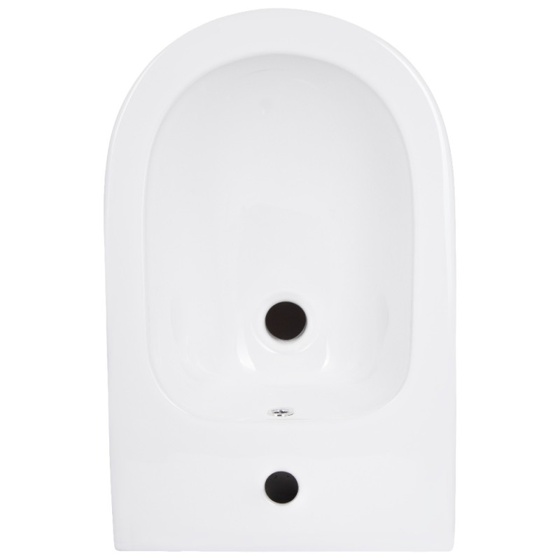 Биде напольное Qtap Jay 560х360х410 мм, White QT07443375W
