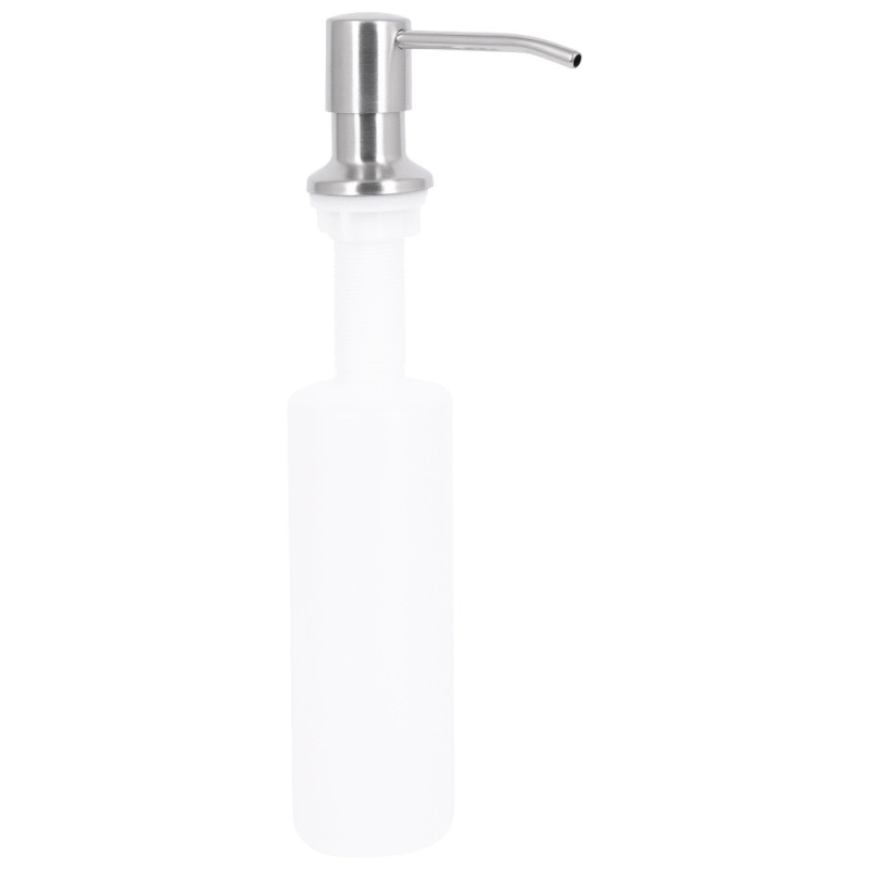 Дозатор для моющего средства Lidz Acsis LA29 Brushed Steel, круглый LDACSLA29BRU49828