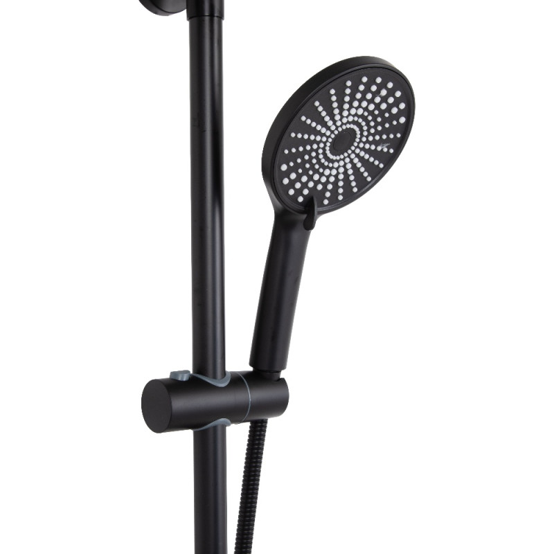 Душевая система для душа Qtap Jay QTJAY110BLM45550 Black Matt