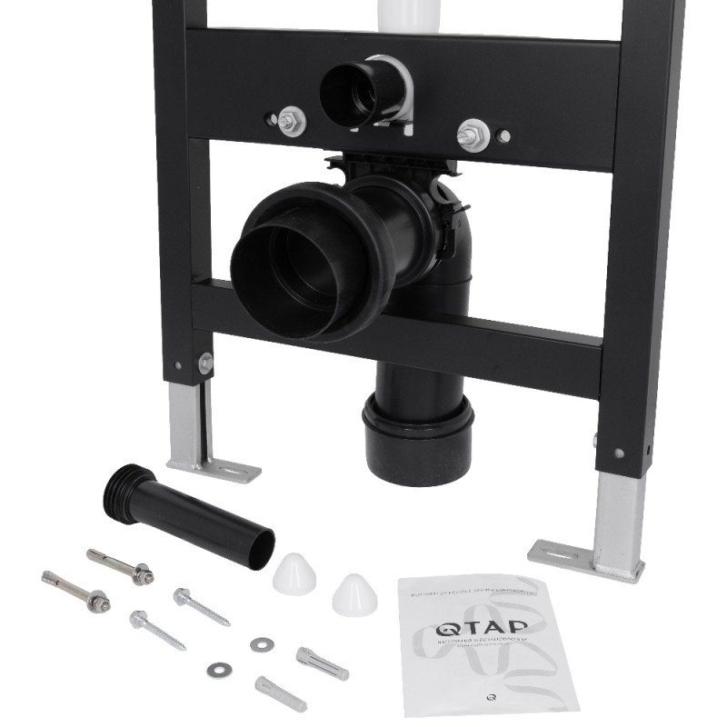 Инсталляция для подвесного унитаза Qtap Standard 1120/1320x500x160/220 мм, 18/23 см, QTSTD159BL49467