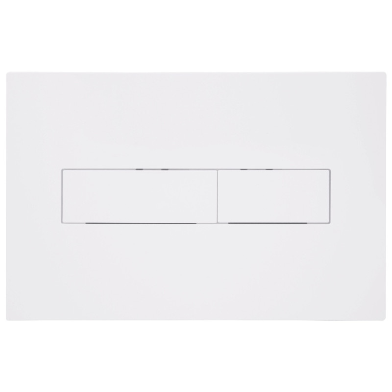 Клавиша смыва Qtap Standard 152x236x28 мм, White, линейная QTSTD164W49471