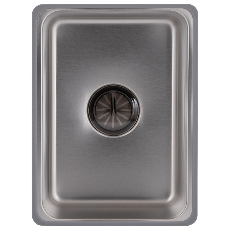 Мойка для кухни интегрированная Lidz Handmade H6845 Brushed Steel 3,0/1,0 мм LDH6845BRU49455