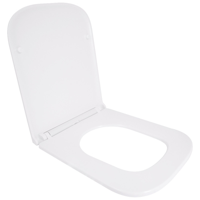 Сиденье для унитаза Qtap (Cardinal 620), White, с микролифтом Slim Duroplast, Quick Release QTSC179W50766
