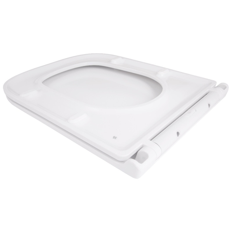 Сиденье для унитаза Qtap (Cardinal 620), White, с микролифтом Slim Duroplast, Quick Release QTSC179W50766