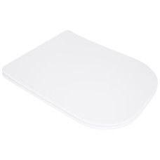 Сиденье для унитаза Qtap (Stork, Aquarius 630) 420x336x22 мм, White, с микролифтом, Slim Duroplast, Quick Release QTSC179W49263