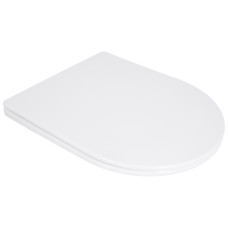 Сиденье для унитаза Qtap (Taurus 490) 422x360x30 мм, White, с микролифтом, Slim Duroplast, Quick Release QTSC179W49383