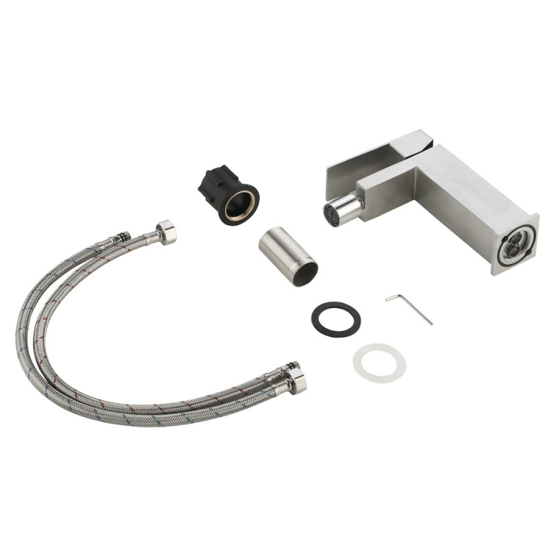 Смеситель для биде Lidz Helix 001AF (k35)  LDHEL001AFNKS49181 Nickel