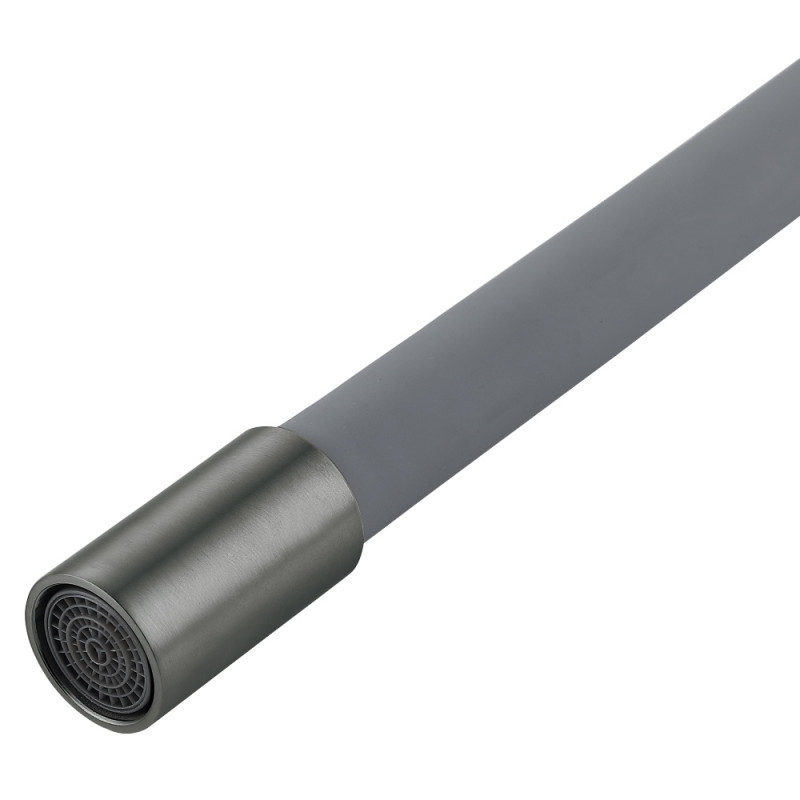 Смеситель для кухни Lidz Aria 015F3 (k35) с гибким изливом LDARI015F3GGRP49565 Graphite/Grey