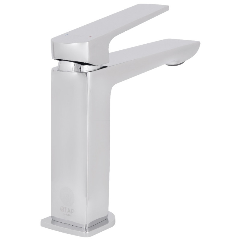 Смеситель для раковины низкий Qtap Crow  QTCRO270CRM48644 Chrome