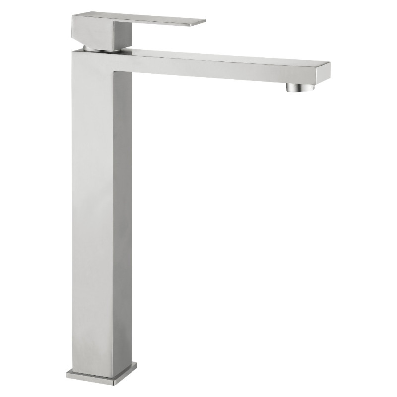 Смеситель для раковины высокий Lidz Helix 001FH (k35)  LDHEL001FHNKS49179 Nickel