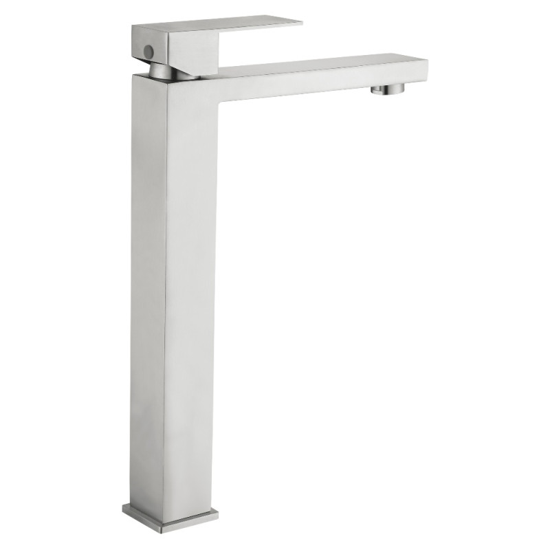 Смеситель для раковины высокий Lidz Helix 001FH (k35)  LDHEL001FHNKS49179 Nickel