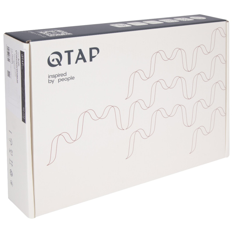 Смеситель для раковины высокий Qtap Arvin  QTARV269CRM48639 Chrome
