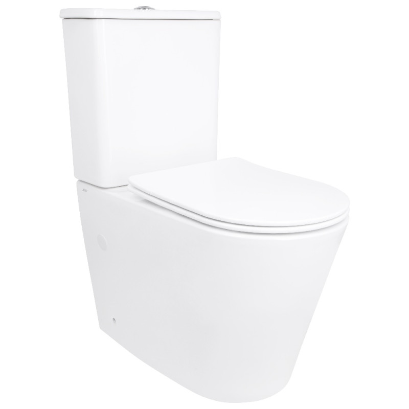 Унитаз напольный Qtap Arvin Ultra Quiet 630×350×795 мм с сиденьем Soft-close, White QTARV27W49259