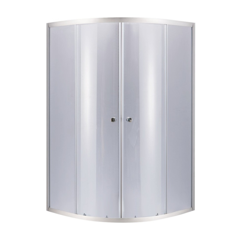 Душевая кабина Lidz Latwa SC80x80.SAT.HIGH.GR, стекло тонированное 4 мм без поддона