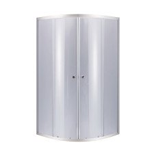 Душова кабіна Lidz Latwa SC90x90.SAT.LOW.GR, скло тоноване 4 мм без піддона
