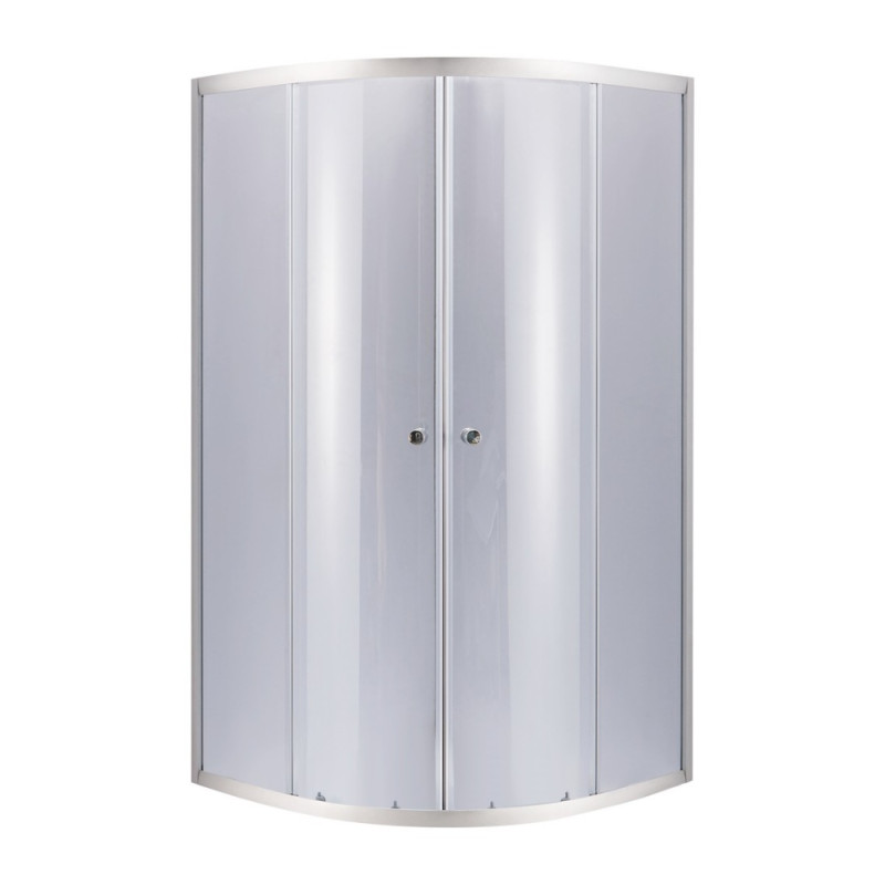 Душова кабіна Lidz Latwa SC90x90.SAT.LOW.GR, скло тоноване 4 мм без піддона