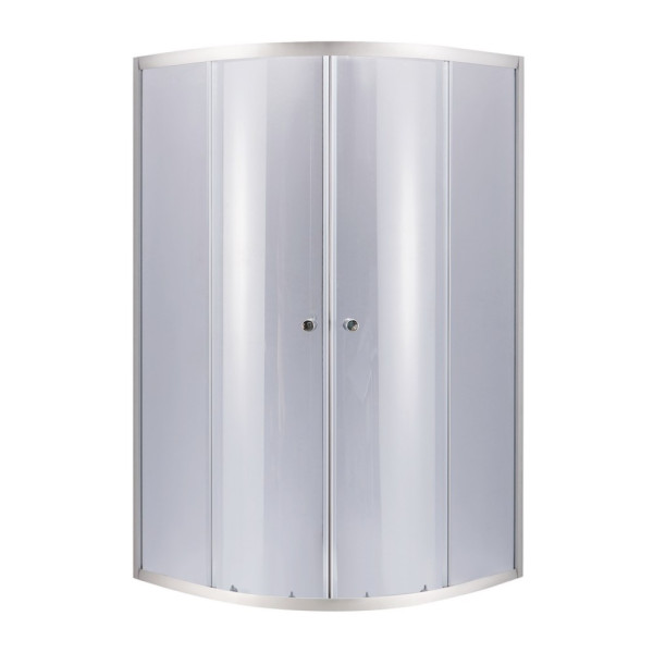 Душевая кабина Lidz Latwa SC80x80.SAT.MID.GR, стекло тонированное 4 мм без поддона