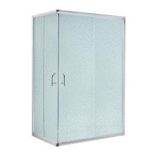 Душевая кабина Lidz Wawel SC100x80.SAT.LOW.FR, стекло Frost 5 мм без поддона