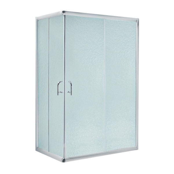 Душова кабіна Lidz Wawel SC100x80.SAT.LOW.FR, скло Frost 5 мм без піддона