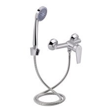 Змішувач для душу Lidz Gloria 010 (з душовим гарнітуром) (k35) LDGLO010CRM35101 Chrome
