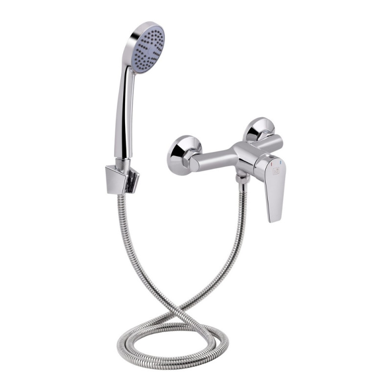 Смеситель для душа Lidz Gloria 010 (с душевым гарнитуром) (k35) LDGLO010CRM35101 Chrome
