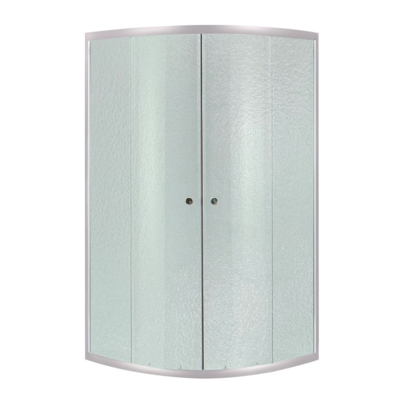 Душова кабіна Lidz Latwa SC80x80.SAT.LOW.FR, скло Frost 4 мм без піддона