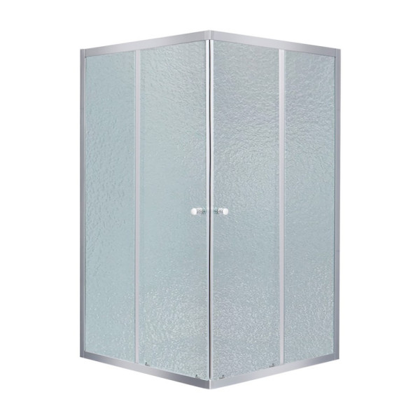 Душевая кабина Lidz Wawel SC80x80.SAT.LOW.FR, стекло Frost 4 мм без поддона