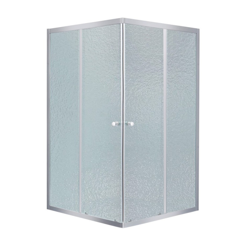 Душевая кабина Lidz Wawel SC80x80.SAT.LOW.FR, стекло Frost 4 мм без поддона