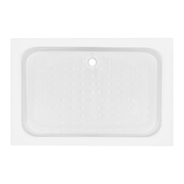Душевой поддон KAPIELKA ST120x80х14 низкий, прямоугольный, диаметр слива 52 мм Lidz