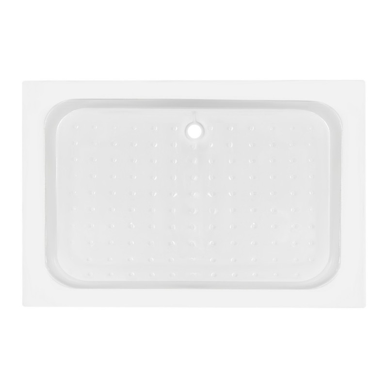Душевой поддон KAPIELKA ST120x80х14 низкий, прямоугольный, диаметр слива 52 мм Lidz