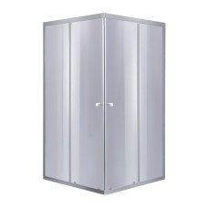 Душова кабіна Lidz Wawel SC80x80.SAT.LOW.GR, скло тоноване 4 мм без піддона