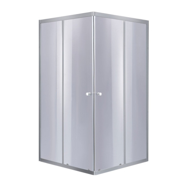 Душевая кабина Lidz Wawel SC80x80.SAT.LOW.GR, стекло тонированное 4 мм без поддона