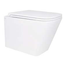 Унітаз підвісний Qtap Tern безобідковий з сідінням Soft-close QT1733052ERW