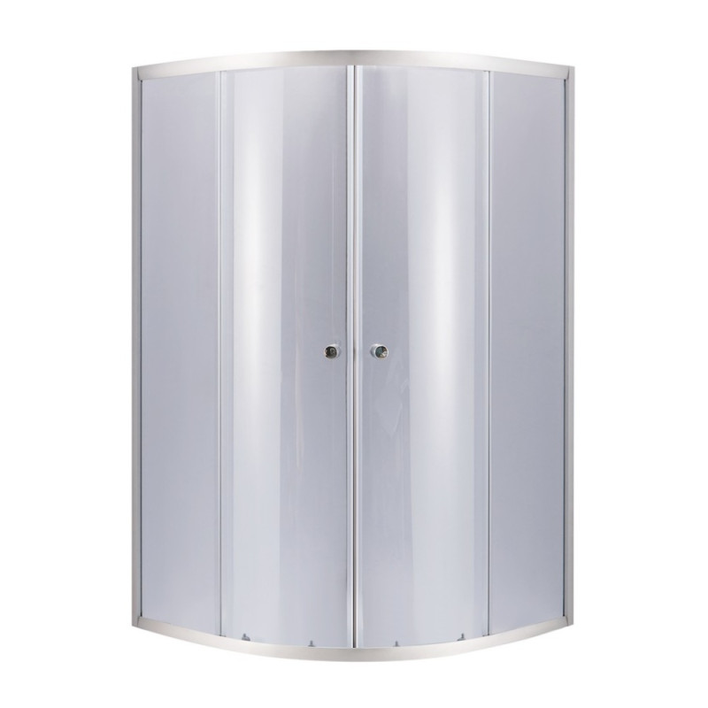 Душова кабіна Lidz Latwa SC90x90.SAT.HIGH.GR, скло тоноване 4 мм без піддона