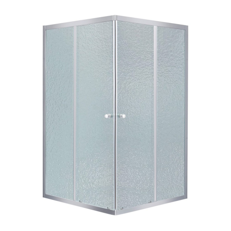 Душова кабіна Lidz Wawel SC90x90.SAT.LOW.FR, скло Frost 4 мм без піддона