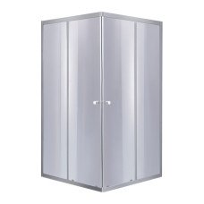 Душевая кабина Lidz Wawel SC90x90.SAT.LOW.GR, стекло тонированное 4 мм без поддона
