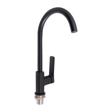 Змішувач для кухні Qtap Slavonice QTSLA9042103UB Black Matt