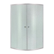 Душова кабіна Lidz Latwa SC90x90.SAT.MID.FR, скло Frost 4 мм без піддона