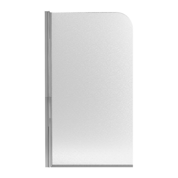 Штора на ванну Qtap Standard CRM407513APL стекло Pear 6 мм, 75х140 см, левая