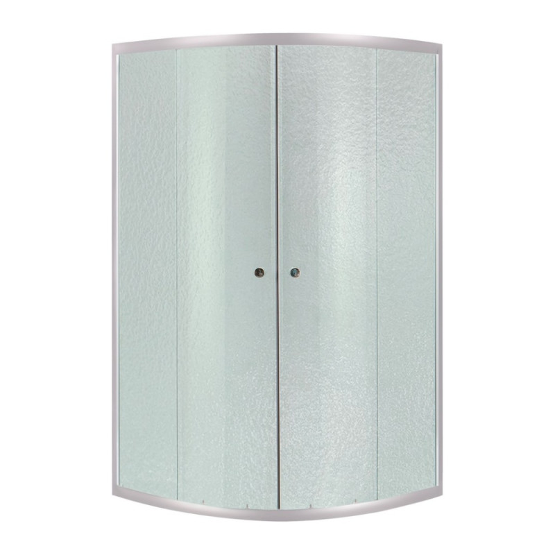 Душова кабіна Lidz Latwa SC90x90.SAT.LOW.FR, скло Frost 4 мм без піддона