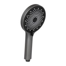 Qtap Rucni Лійка для ручного душу 120 мм округла QTRUCA120R3GRP Graphite
