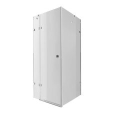 Душевая кабина Qtap CAPRICORN CRM1099SC6 90х90 см, стекло Clear 6 мм, CalcLess, без поддона