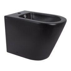 Биде напольное Qtap Scorpio 530x360x395 Matt black QT14441003CMB