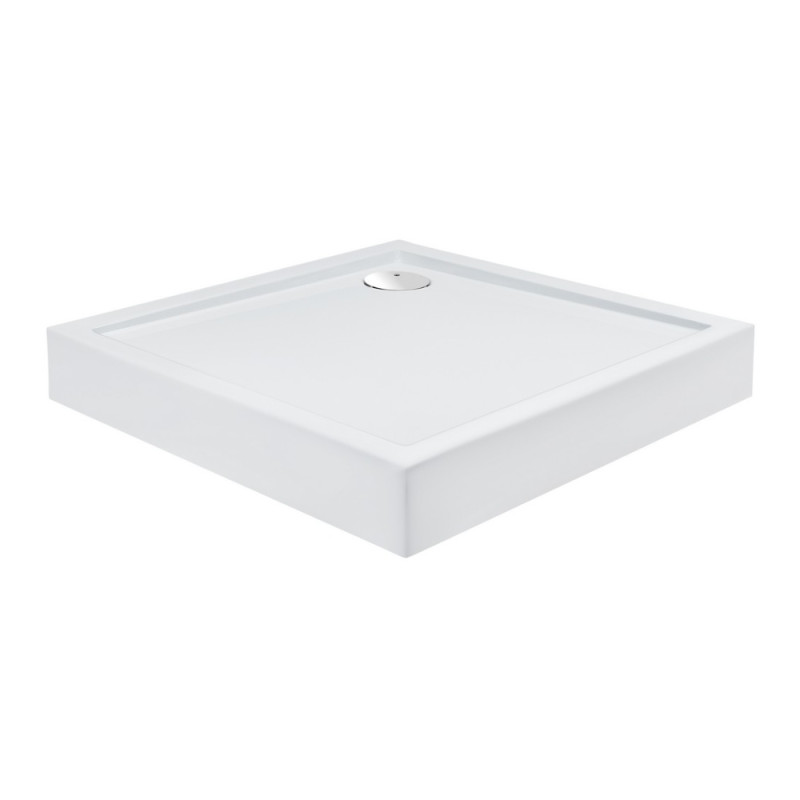 Душевой поддон Qtap Tern 309912C 90x90x12 см + сифон