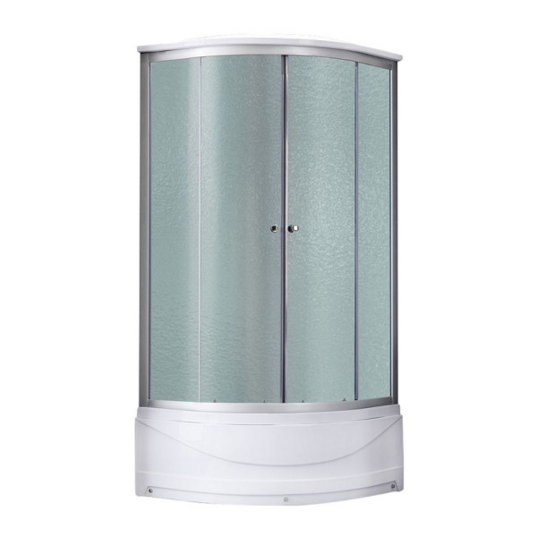 Гидромассажный бокс Lidz Tani SBM90x90.SAT.HIGH.FR, стекло Frost 4 мм